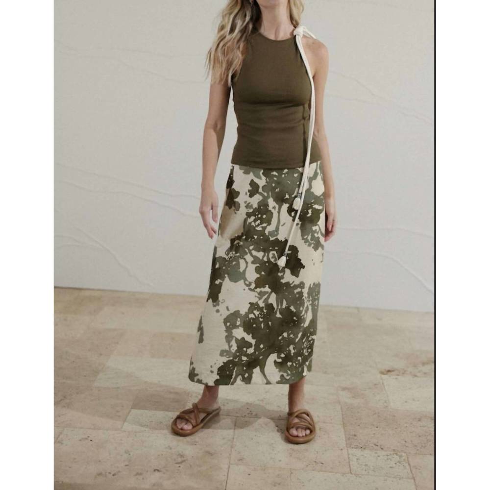 NEW PINKFILOSOFY guarani top in olive green